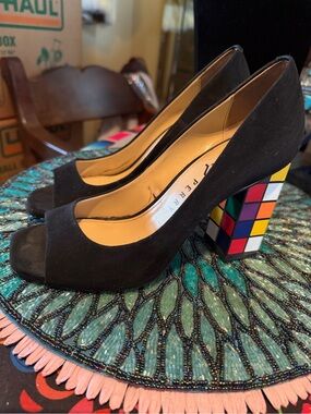 Katy Perry Catie Rubiks Cube Heels